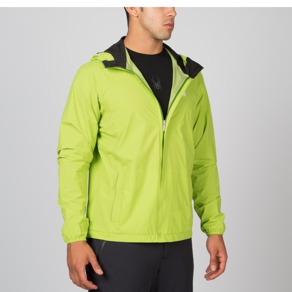 spyder jacket green